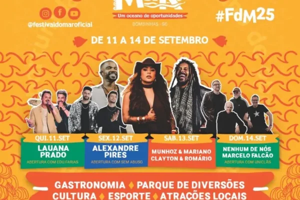 Contagem regressiva para o Festival do Mar
